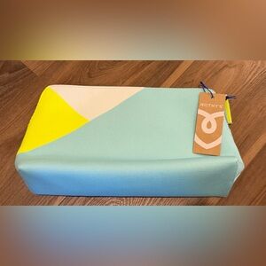 Rothy's Yellow and Light Blue Large Vanity